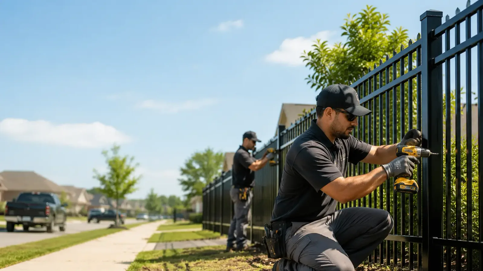 Metal Fence Installation in Sewickley, PA